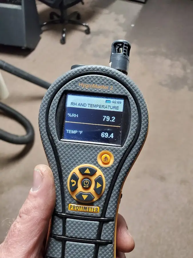 Moisture meter humidity assessment for Fire & Smoke Damage Restoration in Silverdale
